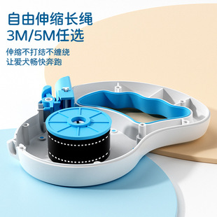 Dog traction rope automatic retractable retractor Teddy Bixiong dog chain small and medium-sized dog walking rope out of pet