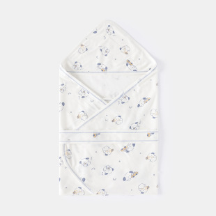 Newborn Bag Single Baby Thin Quilt Newborn Spring and Summer Hugging Quilt Pure Cotton Quilt Swaddling Room Baby Supplies