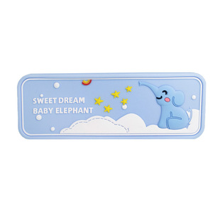 Creative Cartoon Silicone Pencil Case Transparent Pencil Case for Male and Female Primary School Students Creative Internet Celebrant Pencil Case Children's Pencil Case