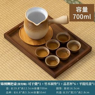 Cans Milk Tea Baking Oven Cans Milk Baking Oven Coil Tea Boiling Teaware Cans Teapot Household Pottery High Temperature Resistant Carbon