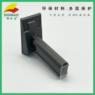 Aluminum Alloy Clothes Rod Flange Seat Clothes Holder Zinc Alloy Combined Clothes Tube Holder Clothes Holder Hanging Rod Clothes Tube Flange