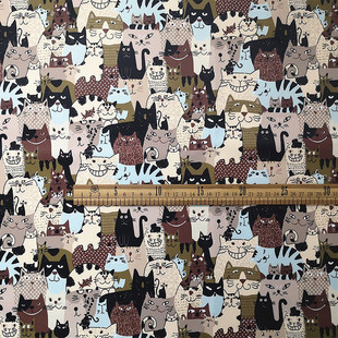 Factory wholesale cartoon pattern digital printing waterproof composite cloth, tablecloth, sand release dust cover home cloth