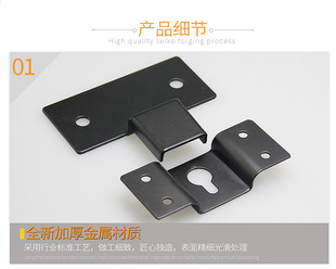 Bookshelf surround speaker rear hook + wall hanging audio hanger piece Wall small hanging piece iron small hanging hook