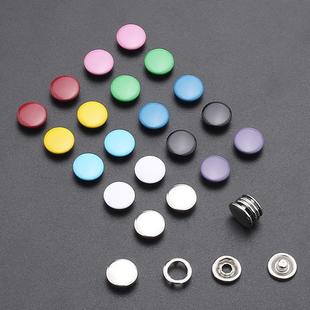 Colorful five-claw buckle snap button baby seamless nail buckle baby clothes button hidden buckle invisible solid hollow female buckle