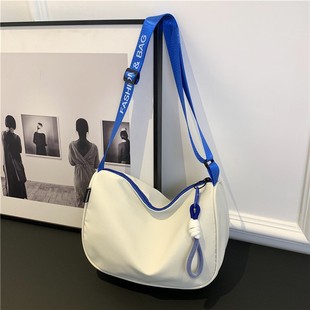 Large Capacity Dumpling Bag Cross-border Oxford Cloth Crossbody Bag Women's 2025 New All-match Casual Sports Style Shoulder Bag