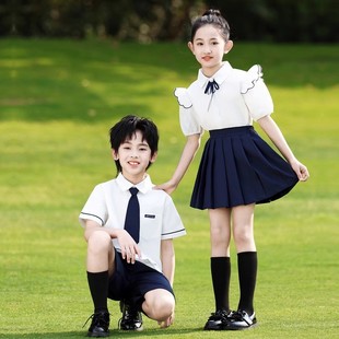 Children's Day Performance Clothes Primary School Students' Poetry Recitation Chorus Kindergarten Graduation Class Clothes Dance Performance Clothes
