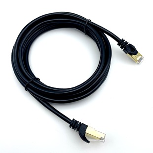 Network cable manufacturers wholesale cat7 category 7 trillion finished network cable oxygen-free copper four pairs of double shielded router machine room connection