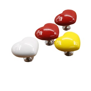 Love toilet press toilet toilet tank button auxiliary color heart toilet button