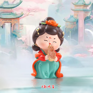 New Year national tide wind jubilant Tang Xiaohuan antique ornaments desktop home retro decorations factory direct