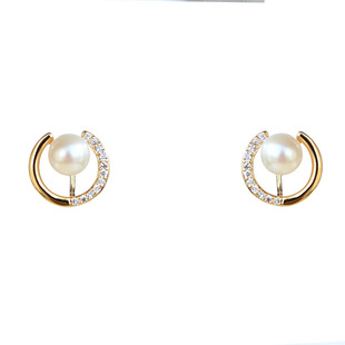 Silicone Painless Ear Clip Women's High-grade Earrings Without Holes Pearl Earrings Clip Earrings Simple Commuting Earrings