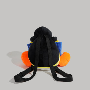 CHARHP & KEJNT Official genuine goods Penguin Backpack Cute Cartoon Plush Student Doll Doll Backpack