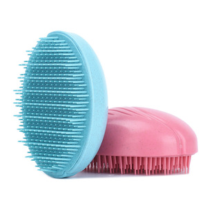 Coffee grounds material hair massage comb dry and wet dual-use hair fluffy styling hair removal dry anti-knot comb