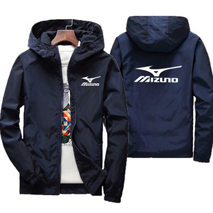 New Amazon men's spring fashion loose cardigan zipper jacket fashion brand casual all-match hooded jacket