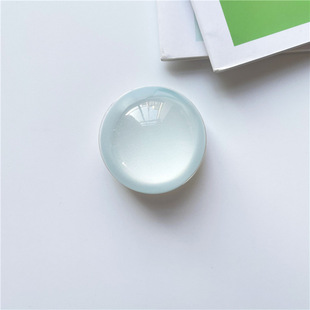 Cross-border foreign trade drop glue transparent crystal ball airbag bracket creative lazy desktop retractable Mobile phone bracket DIY