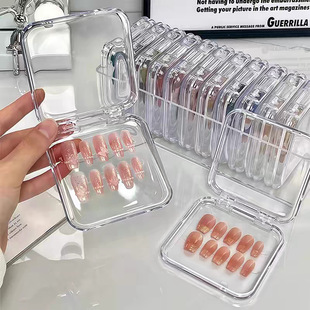 Crystal Bracelet Bracelet Desktop Storage Box Jewelry Necklace Jewelry Dustproof Transparent Desktop Finishing Jewelry Box