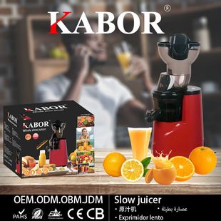 Заводская трансграничная прямая продажа крупнокалиберная соковыжималка Slow juicer Сливер медленная соковыжималка