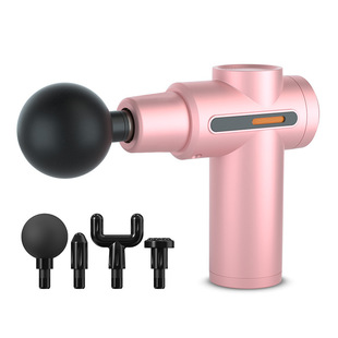 mini fascial gun household portable muscle relaxer rechargeable small massager mini cross-border electric fascial grab