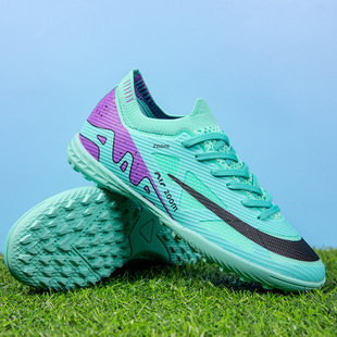 Cross-border new low-top men's and women's football shoes spikes broken nails competition training shoes men's and women's adult sports football shoes