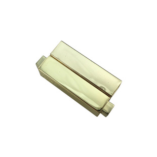 Qifeng Handbag Hardware Square Lock Push Lock Mortise Lock Fashion Women's Bag Luggage Metal Mechanism Lock