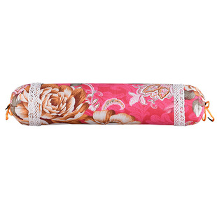 Old Coarse Cloth Moxa Cervical Pillow Moxa Pillow Neck Protection Waist Protection Candy Color Household Moxibustion Pillow Cylindrical Moxibustion Pillow