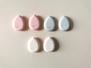 Thumb Puff mini Air Cushion Puff mini Concealer Puff Finger Pointed Water Drops Dry and Wet Dual Use Puff