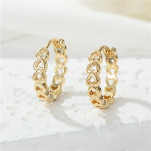 Retro high-end feeling summer all-match European and American ear ring fashion personality earrings earrings female style light luxury earrings wholesale