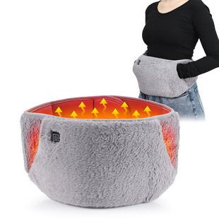 Cross-border new electric heating warm palace belt can warm hands warm waist plush belt three-speed temperature adjustable electric heating warm palace belt