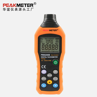PEAKMETER Huayi Интеллектуальные Тесты PM6208B Цифровой бесконтактный тахометр