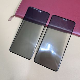Huawei Mate60Pro full glue anti-peep film curved surface hot bending Mate60Pro mobile phone 3D anti-peeping application