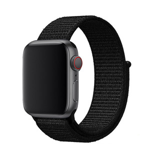For Apple I watch S10/98765 Apple Watch Strap Nylon Braided Loop Velcro Strap