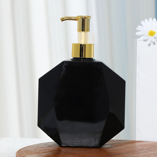In stock 300ml polygon household high-end bathroom hand cream function shampoo shower gel hair conditioner sub-packaging