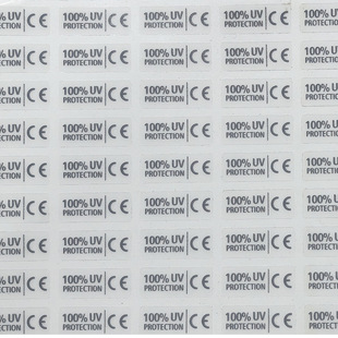 UV400 прозрачная нижняя черная линза маркировка анти-синего электростатическая маркировка солнцезащитные очки маркировка