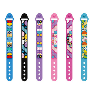 Wanger 6501 small particle building blocks DIY bracelet building blocks gift plastic bracelet training stall toy gift