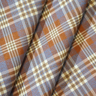 TR plaid shirt fabric dress cheongsam fashion fabric casual suit jacket top clothing fabric