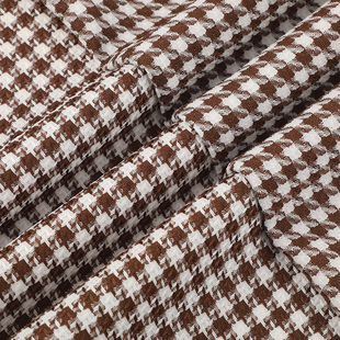 New Mixed Color Woolen Wool Fabric Chanel Style Plaid Cloth for Women suit Coat Bag Shoes and Hats Fabric