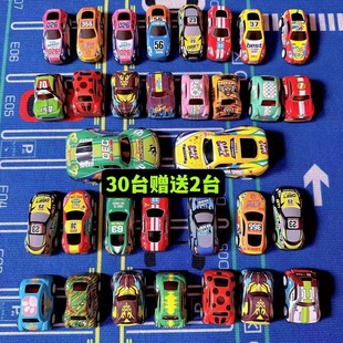 Amazon alloy car tin car Children's small toy car pull back car A toy car boxed set A car