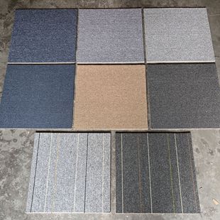 Environmental protection PE bottom square splicing office carpet billiard hall hotel studio self-study room engineering tooling home decoration