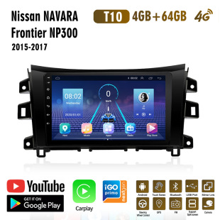 Suitable for 15-17 Nissan NP300 car GPS Android navigator Bluetooth reversing image player