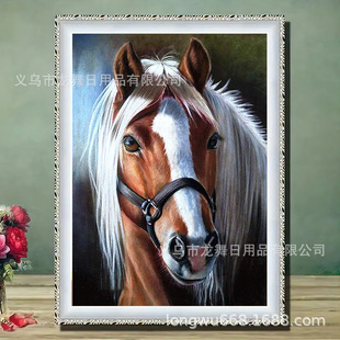 The new 5D diamond horse series diamond painting diy full diamond embroidery brick stone painting diamond stickers large quantity low price