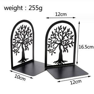 Cross-border e-commerce popular metal crafts household supplies book stand bookshelf Tree of Life student desk supplies