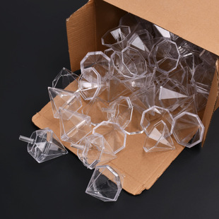 Transparent Flower Cup for making chocolate bouquet flower packaging material florist floral supplies material Holder