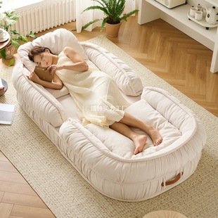 Lazy Sofa Human Dog Kennel Sofa Bed Single Double Internet Celebrity Balcony Folding Huge Room Bedroom Tatami