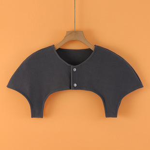 Four Seasons de Velvet thin shoulder pad cervical spine waistcoat female confinement middle-aged and elderly air-conditioned room sleeping cold-proof warm shawl