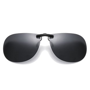 Large Frame Polarized Night Vision Clip Women's Driving Available Myopia Glasses Men's Computer Available Sunglasses Clip