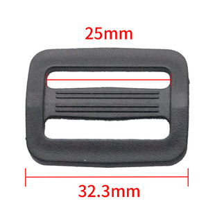 in stock supply plastic day buckle three adjustable buckle day buckle square buckle mouth buckle thickened white color