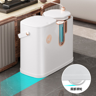Tea Bucket Waste Water Bucket High-end Tea Bucket Tea Residue Bucket Leakage Tea Tea Dry and Wet Separation Trash Bin Tea Bucket Household
