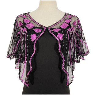 Wedding shawl spring new fashion Bride wedding bridesmaid dress cheongsam outer wear small coat shawl outer wear