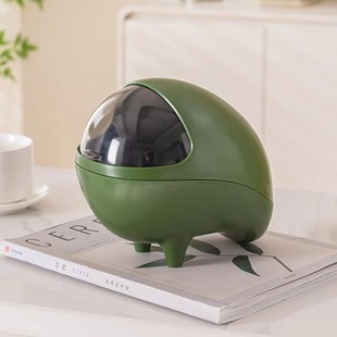 New Desktop Trash Can Puppy with Lid Sundries Storage Barrel High Color Value Student Trash Storage Barrel Desktop Storage