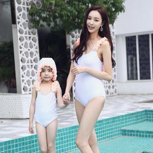 Parent-child Swimsuit Women's one-piece Triangle Children's Swimsuit for Girls and Women's New Swimsuit