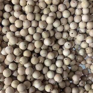 Wholesale peach wood beads loose beads bracelet handmade beads diy jewelry accessories wooden beads round beads natural log accessories